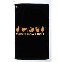 Kiwi Bird Australia Souvenir This Is How I Roll Kiwi Golf Towel