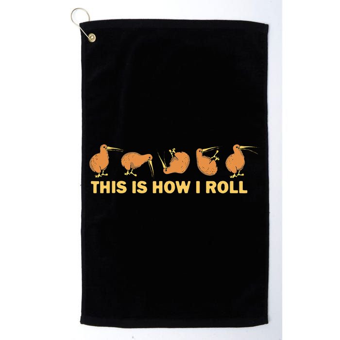 Kiwi Bird Australia Souvenir This Is How I Roll Kiwi Golf Towel