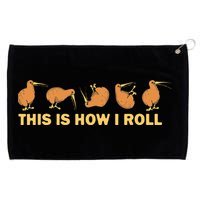 Kiwi Bird Australia Souvenir This Is How I Roll Kiwi Grommeted Golf Towel