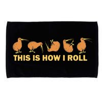 Kiwi Bird Australia Souvenir This Is How I Roll Kiwi Microfiber Hand Towel