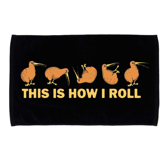 Kiwi Bird Australia Souvenir This Is How I Roll Kiwi Microfiber Hand Towel