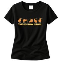 Kiwi Bird Australia Souvenir This Is How I Roll Kiwi Womens T-Shirt