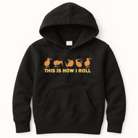 Kiwi Bird Australia Souvenir This Is How I Roll Kiwi Kids Hoodie