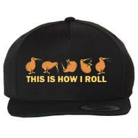 Kiwi Bird Australia Souvenir This Is How I Roll Kiwi Wool Snapback Cap