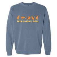 Kiwi Bird Australia Souvenir This Is How I Roll Kiwi Garment-Dyed Sweatshirt