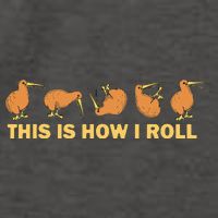 Kiwi Bird Australia Souvenir This Is How I Roll Kiwi Vector Backpack