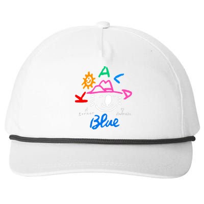 Koala Blue Australia Cute Rip Olivia Snapback Five-Panel Rope Hat