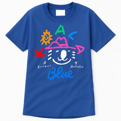 Koala Blue Australia Cute Rip Olivia Tall T-Shirt