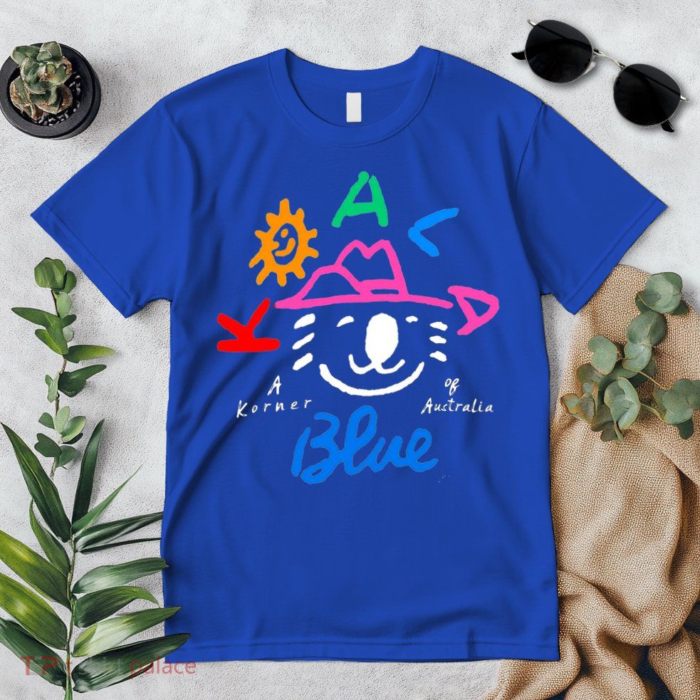 Koala Blue Australia Cute Rip Olivia Premium T-Shirt