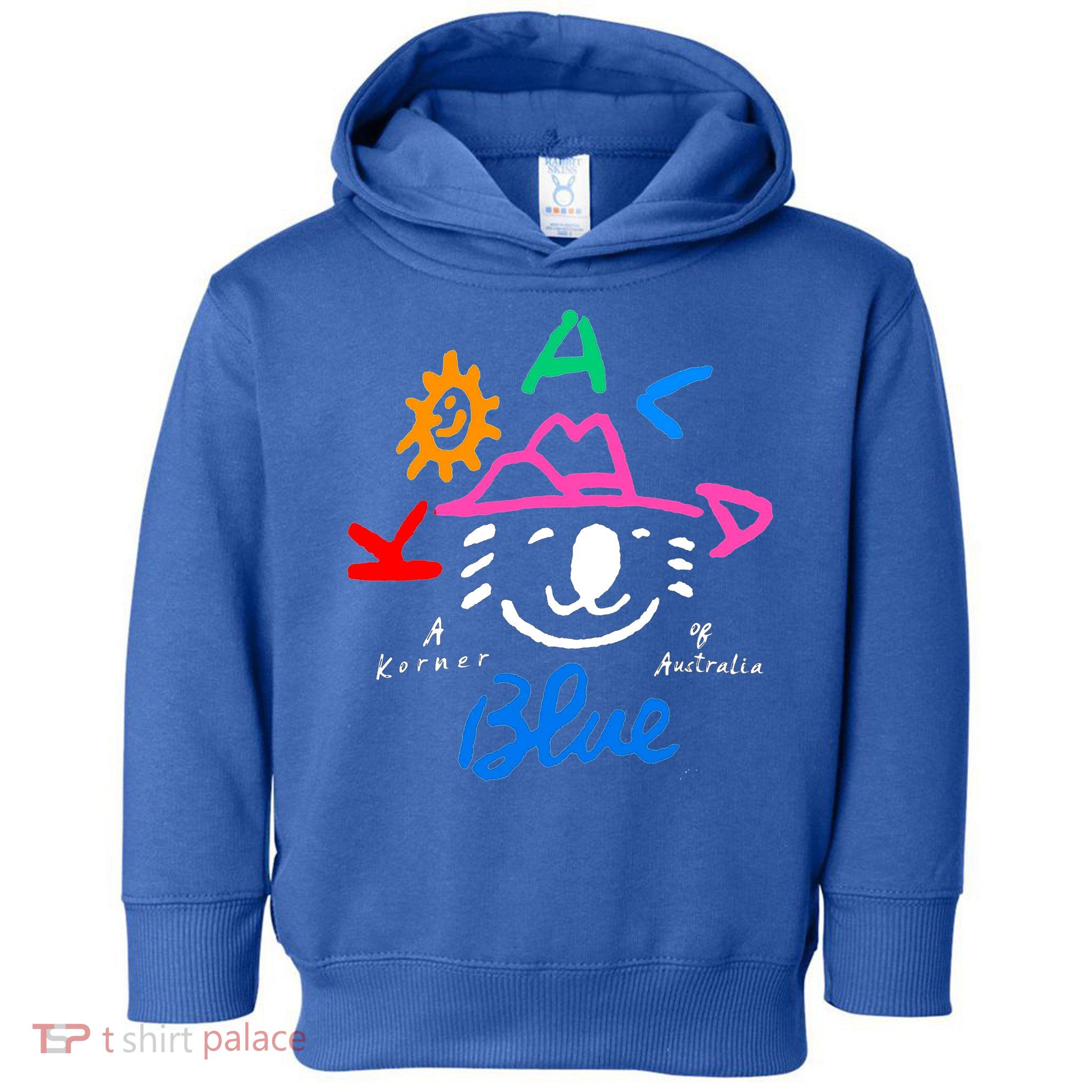 Koala Blue Australia Cute Rip Olivia Toddler Hoodie