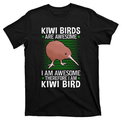 Kiwi Birds Are Awesome Flightless Kiwi Bird T-Shirt