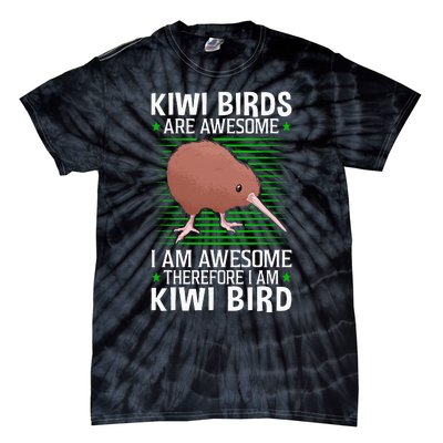 Kiwi Birds Are Awesome Flightless Kiwi Bird Tie-Dye T-Shirt