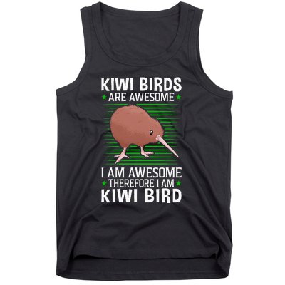 Kiwi Birds Are Awesome Flightless Kiwi Bird Tank Top