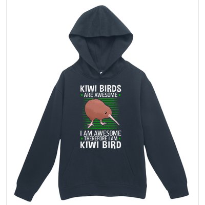 Kiwi Birds Are Awesome Flightless Kiwi Bird Urban Pullover Hoodie