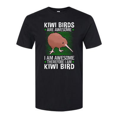 Kiwi Birds Are Awesome Flightless Kiwi Bird Softstyle CVC T-Shirt