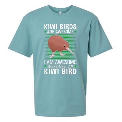 Kiwi Birds Are Awesome Flightless Kiwi Bird Sueded Cloud Jersey T-Shirt