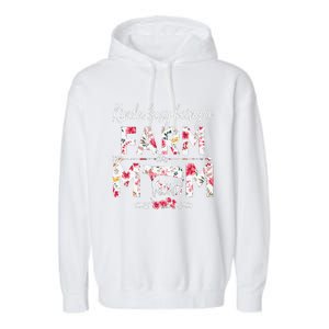 Kinda Busy Being A Farm Mom Funny Farm Mom Mother's Day Garment-Dyed Fleece Hoodie