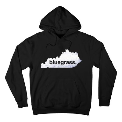 Kentucky Bluegrass Bluegrass Map Of Kentucky Hoodie