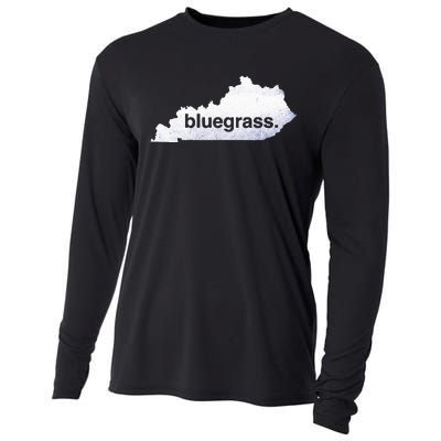 Kentucky Bluegrass Bluegrass Map Of Kentucky Cooling Performance Long Sleeve Crew