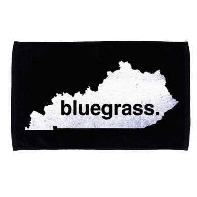 Kentucky Bluegrass Bluegrass Map Of Kentucky Microfiber Hand Towel