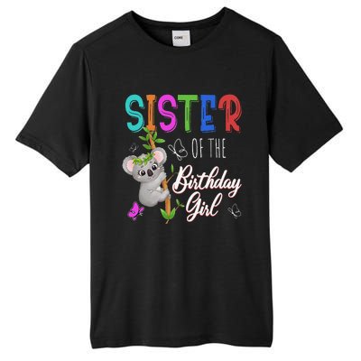 Koala Bear Birthday Sister Of The Birthday Koalas Bday Tall Fusion ChromaSoft Performance T-Shirt