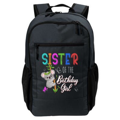 Koala Bear Birthday Sister Of The Birthday Koalas Bday Daily Commute Backpack