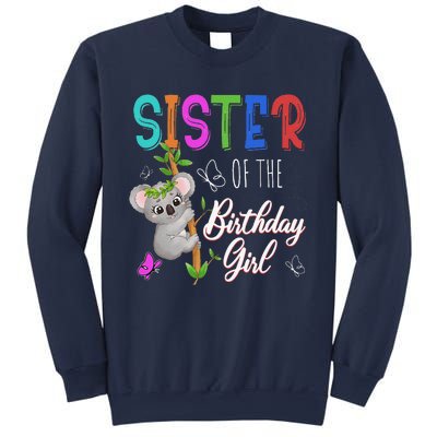 Koala Bear Birthday Sister Of The Birthday Koalas Bday Sweatshirt