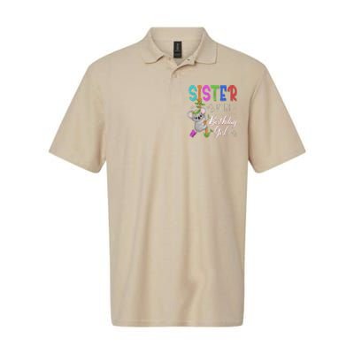 Koala Bear Birthday Sister Of The Birthday Koalas Bday Softstyle Adult Sport Polo