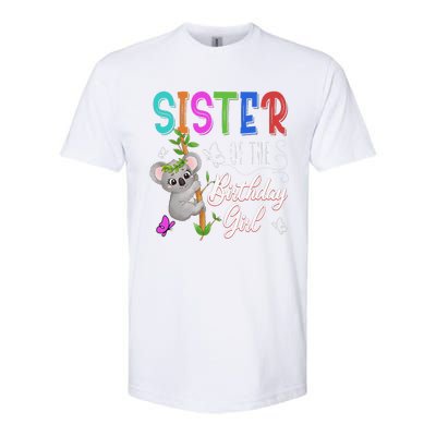 Koala Bear Birthday Sister Of The Birthday Koalas Bday Softstyle CVC T-Shirt