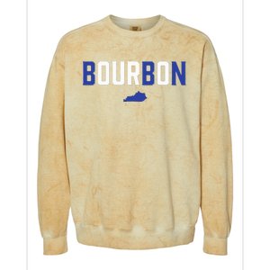 Kentucky Bourbon Bbn Colorblast Crewneck Sweatshirt