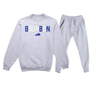 Kentucky Bourbon Bbn Premium Crewneck Sweatsuit Set