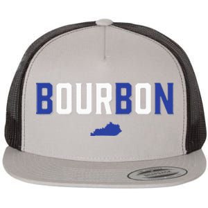 Kentucky Bourbon Bbn Flat Bill Trucker Hat