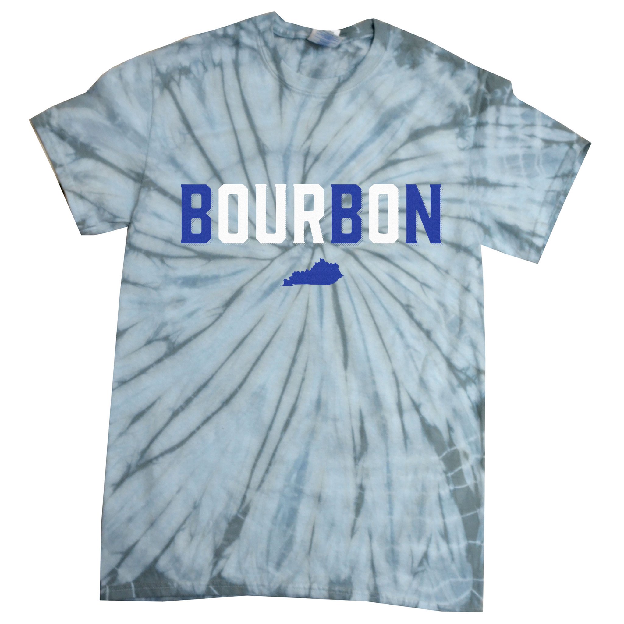 Kentucky Bourbon Bbn Tie-Dye T-Shirt