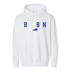 Kentucky Bourbon Bbn Garment-Dyed Fleece Hoodie