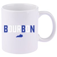 Kentucky Bourbon Bbn 11oz C Handle Ceramic Mug