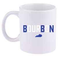 Kentucky Bourbon Bbn 11oz C Handle Ceramic Mug