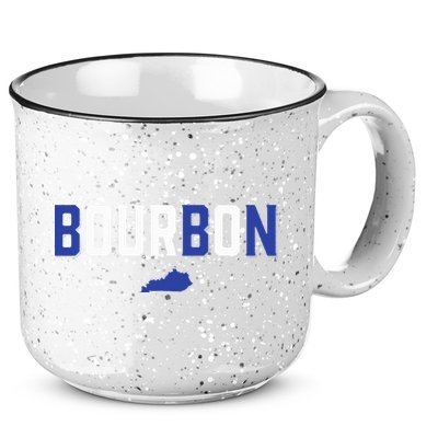 Kentucky Bourbon Bbn 15oz Campfire Ceramic Mug