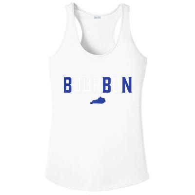Kentucky Bourbon Bbn Ladies PosiCharge Competitor Racerback Tank