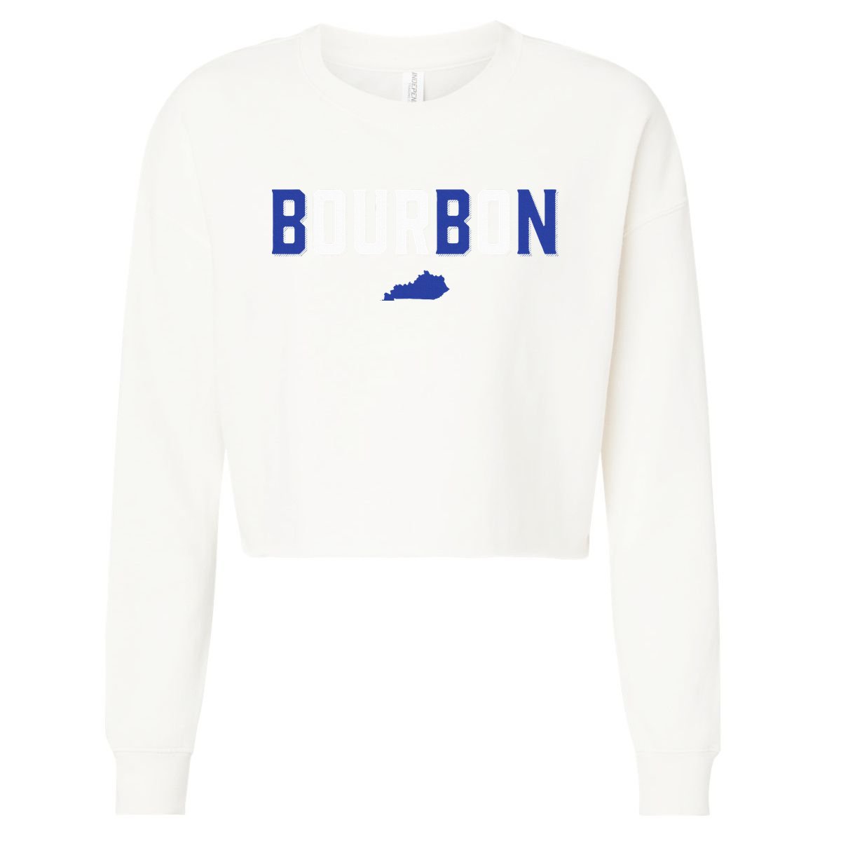 Kentucky Bourbon Bbn Cropped Pullover Crew