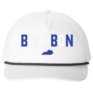 Kentucky Bourbon Bbn Snapback Five-Panel Rope Hat