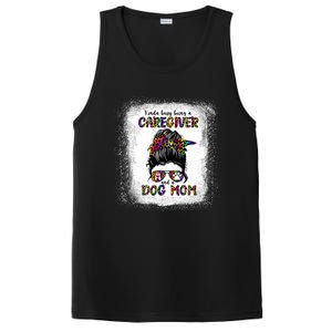 Kinda Busy Being A Caregiver And A Dog Mom Mother's Day Gift PosiCharge Competitor Tank