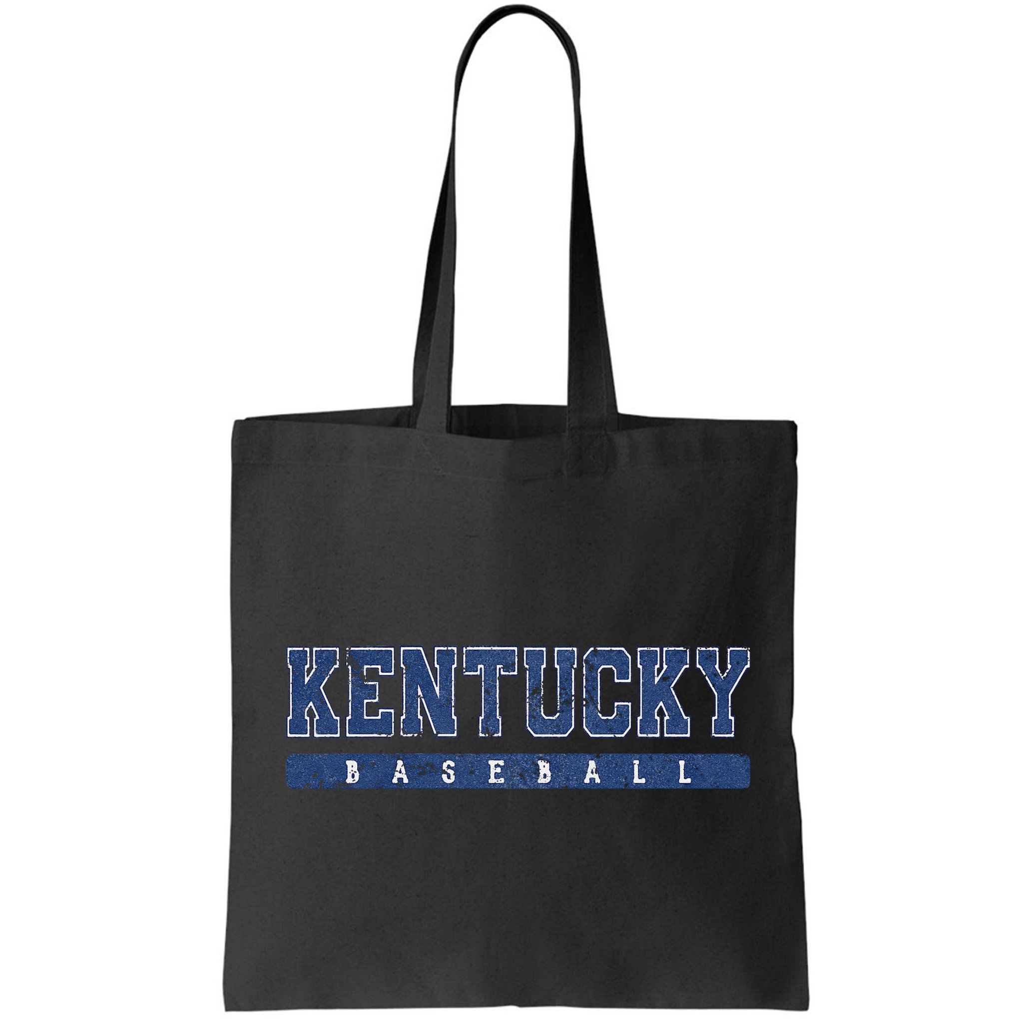 Kentucky Baseball Blue Vintage Text Bag