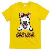 Kinda Busy Being A Dog Mom Floral T-Shirt