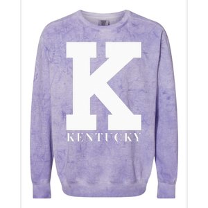 Kentucky Big Blue Basketball Football Colorblast Crewneck Sweatshirt