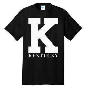 Kentucky Big Blue Basketball Football Tall T-Shirt