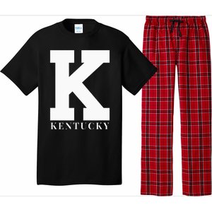 Kentucky Big Blue Basketball Football Pajama Set