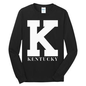 Kentucky Big Blue Basketball Football Tall Long Sleeve T-Shirt