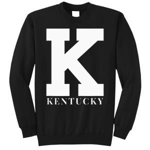 Kentucky Big Blue Basketball Football Tall Sweatshirt