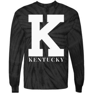 Kentucky Big Blue Basketball Football Tie-Dye Long Sleeve Shirt