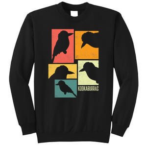 Kookaburra Birder Birdwatcher Ornithology Birds Silhouettes Sweatshirt